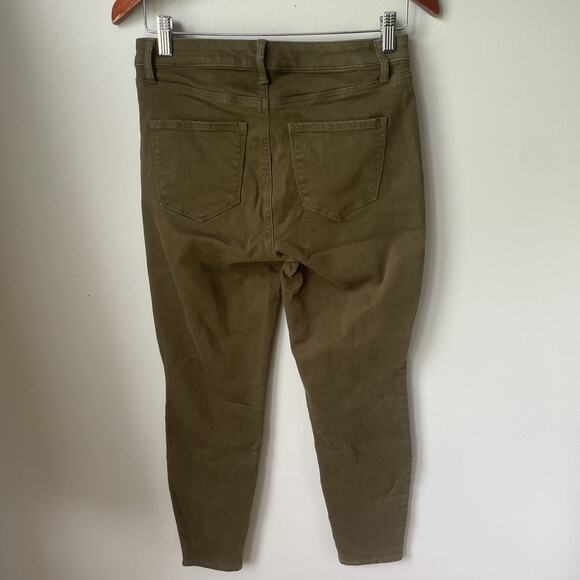 Talbots Jegging Pants Womens Size 4 Petite In Olive Green Color EUC‎ - Picture 6 of 10